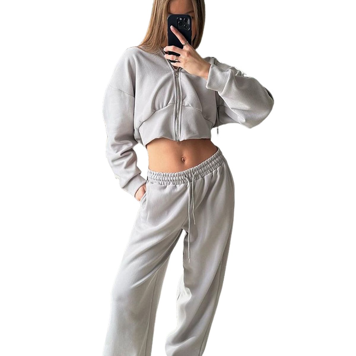 BLWOENS - Conjunto Mujer - Gris