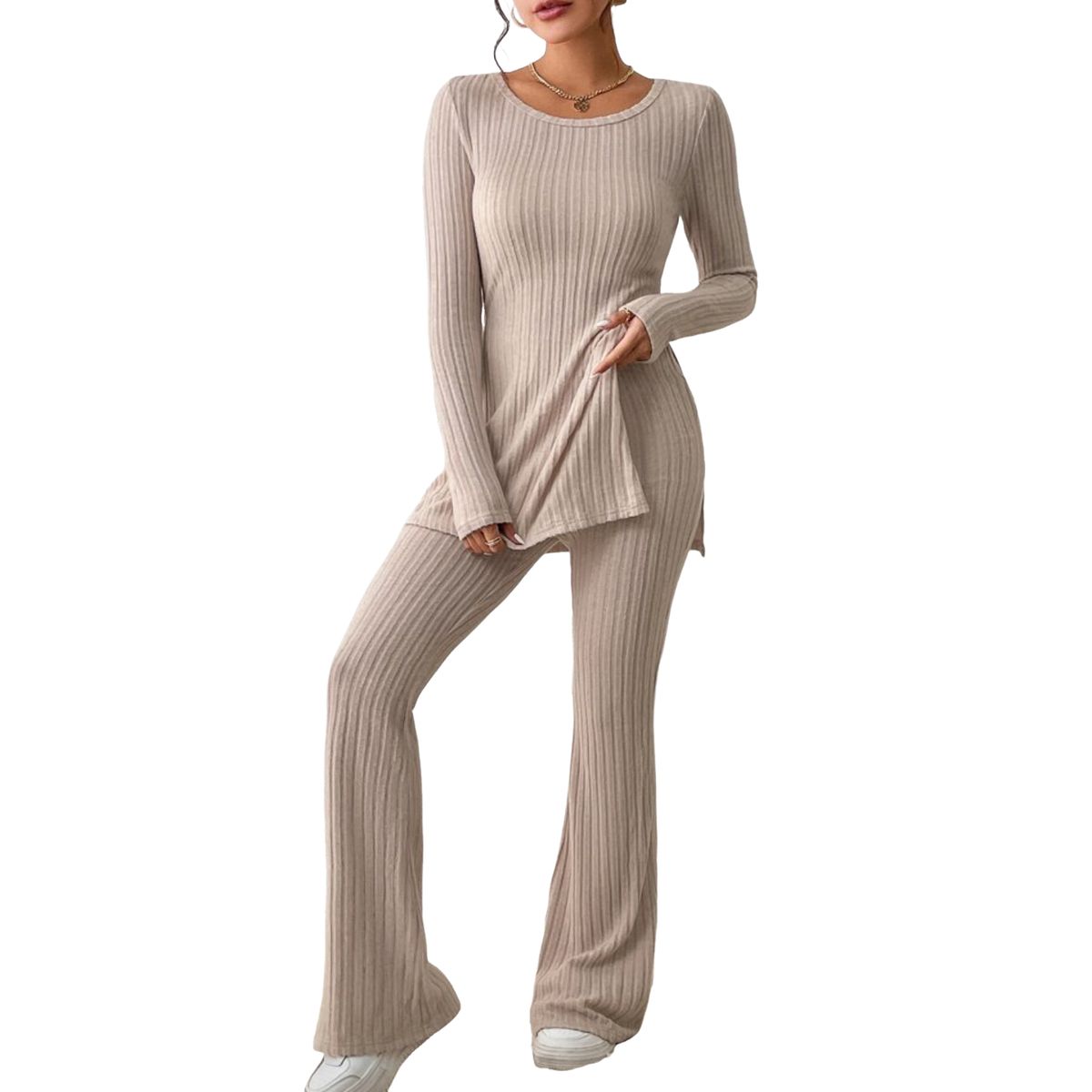 BLWOENS - Conjunto Mujer - Beige