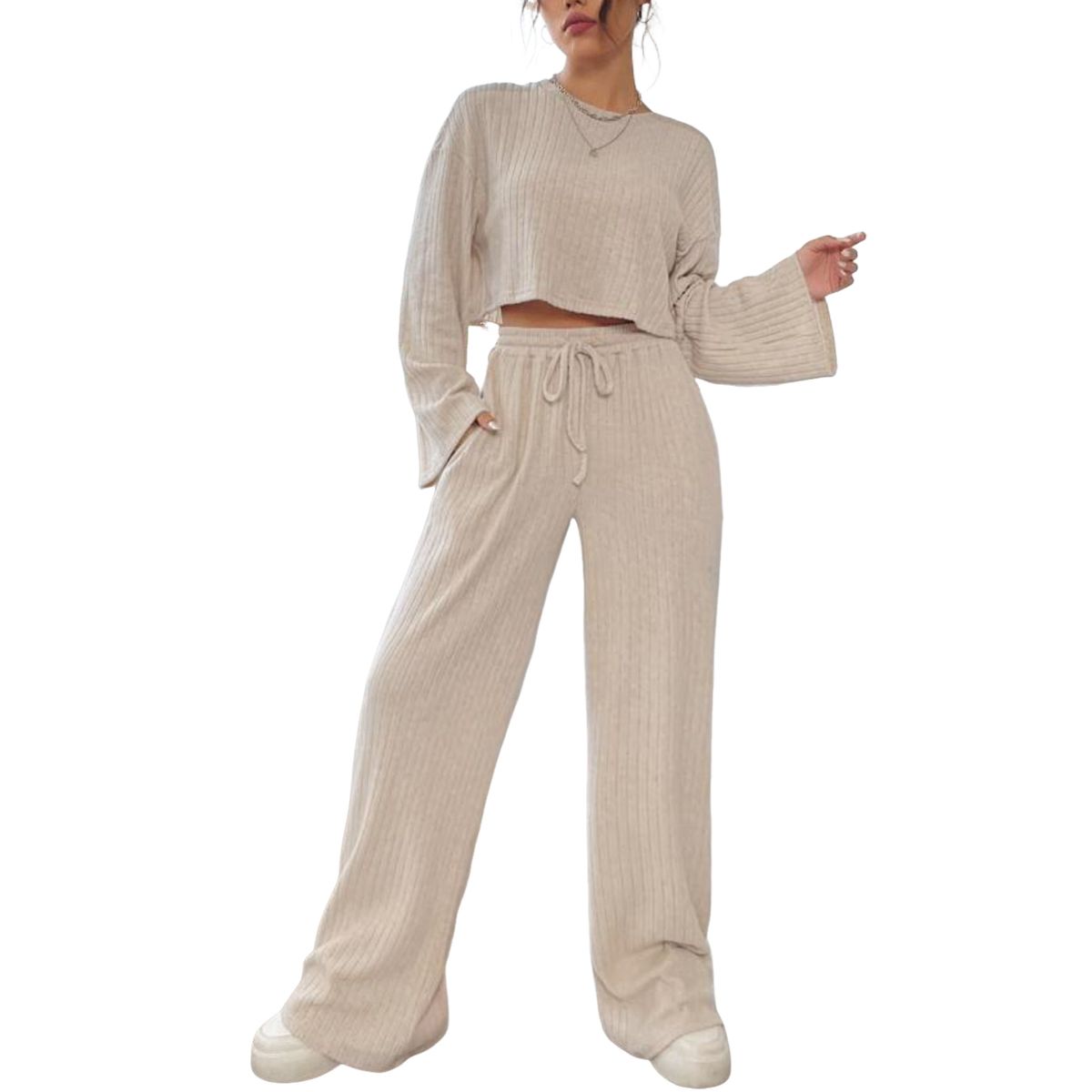 BLWOENS - Conjunto Mujer - Beige