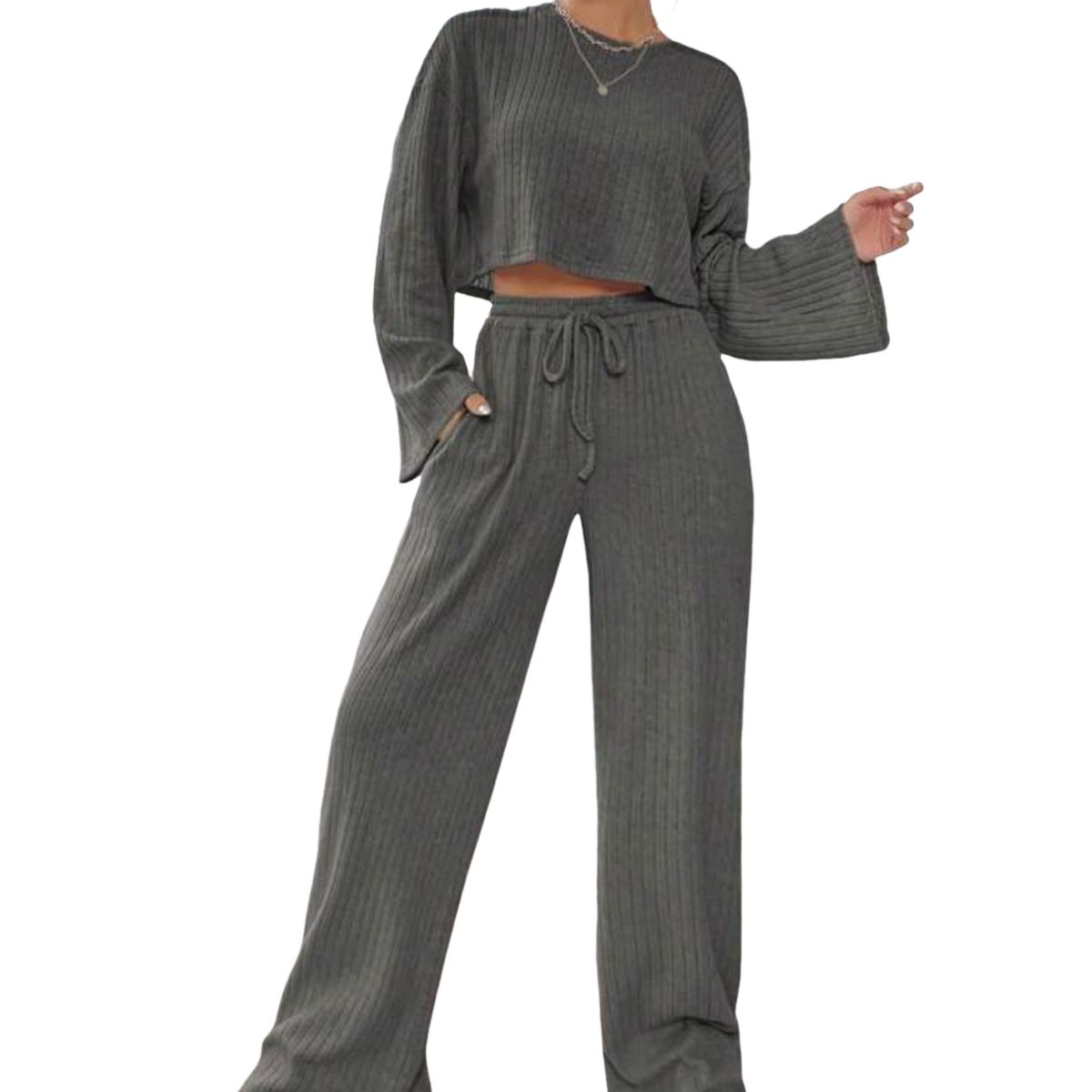 BLWOENS - Conjunto Mujer - Gris