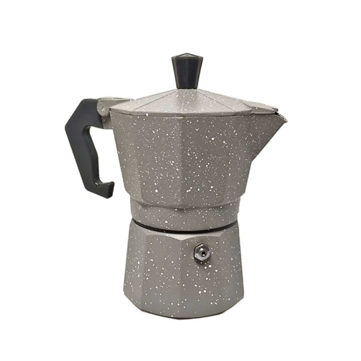 GENERICO - Cafetera moka en granito 3 tz + taza acero