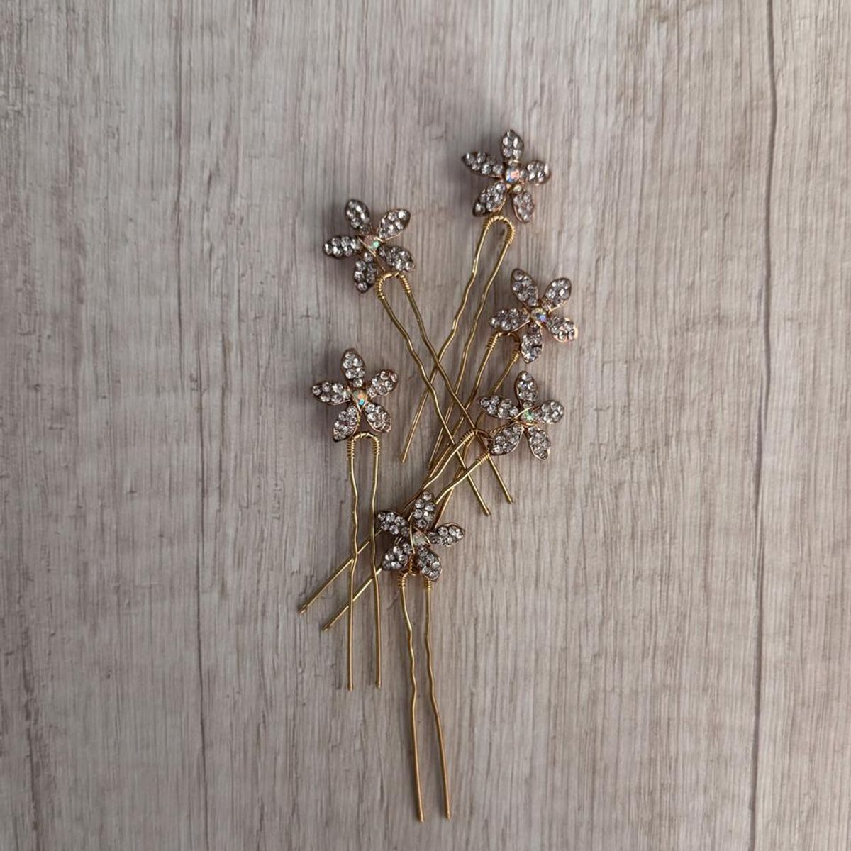 ANADE HANDMADE - PIN TOCADO TIARA ACCESORIO JOYA PARA NOVIAS CABELLO