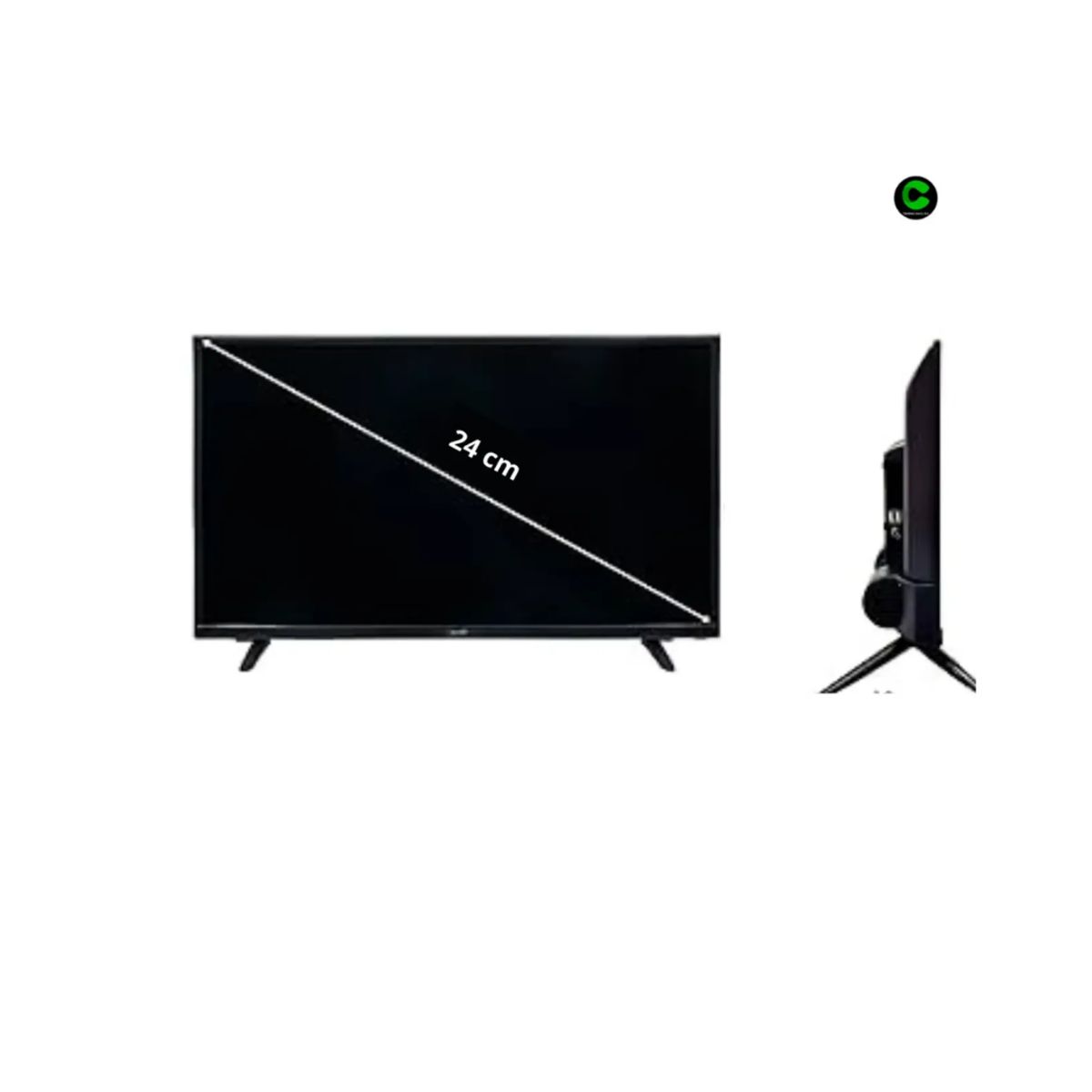 GENERICO - Televisor INNOS 24" LED HD Smart TV S2402KU Android 14