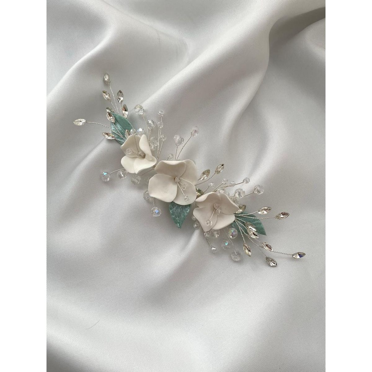 GENERICO - TOCADO TIARA ACCESORIO CABELLO JOYAS DE NOVIA