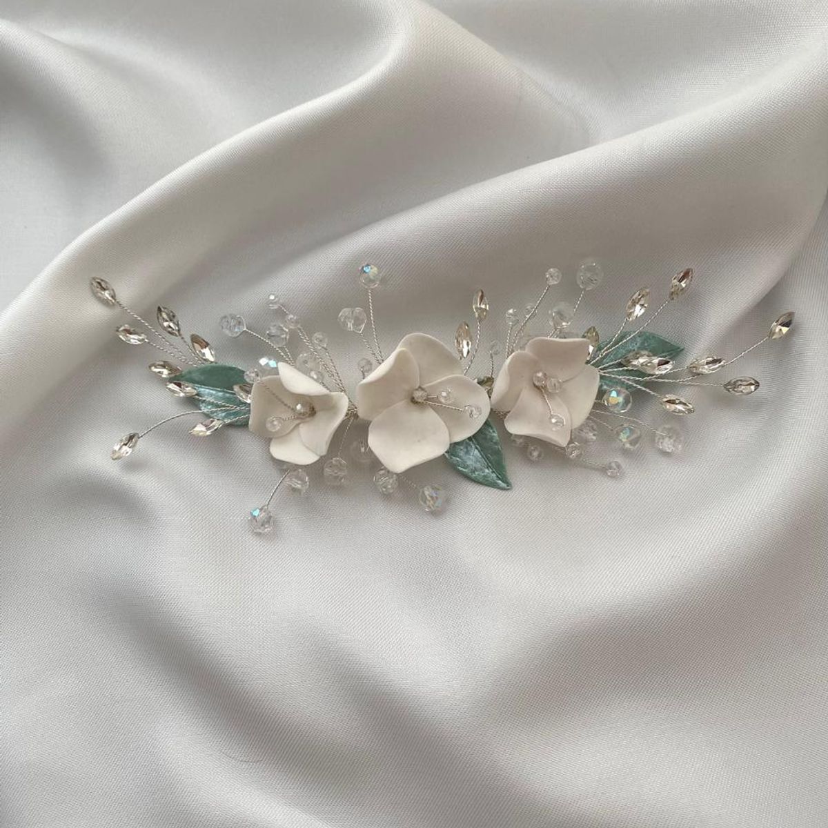 GENERICO - TOCADO TIARA ACCESORIO CABELLO JOYAS DE NOVIA