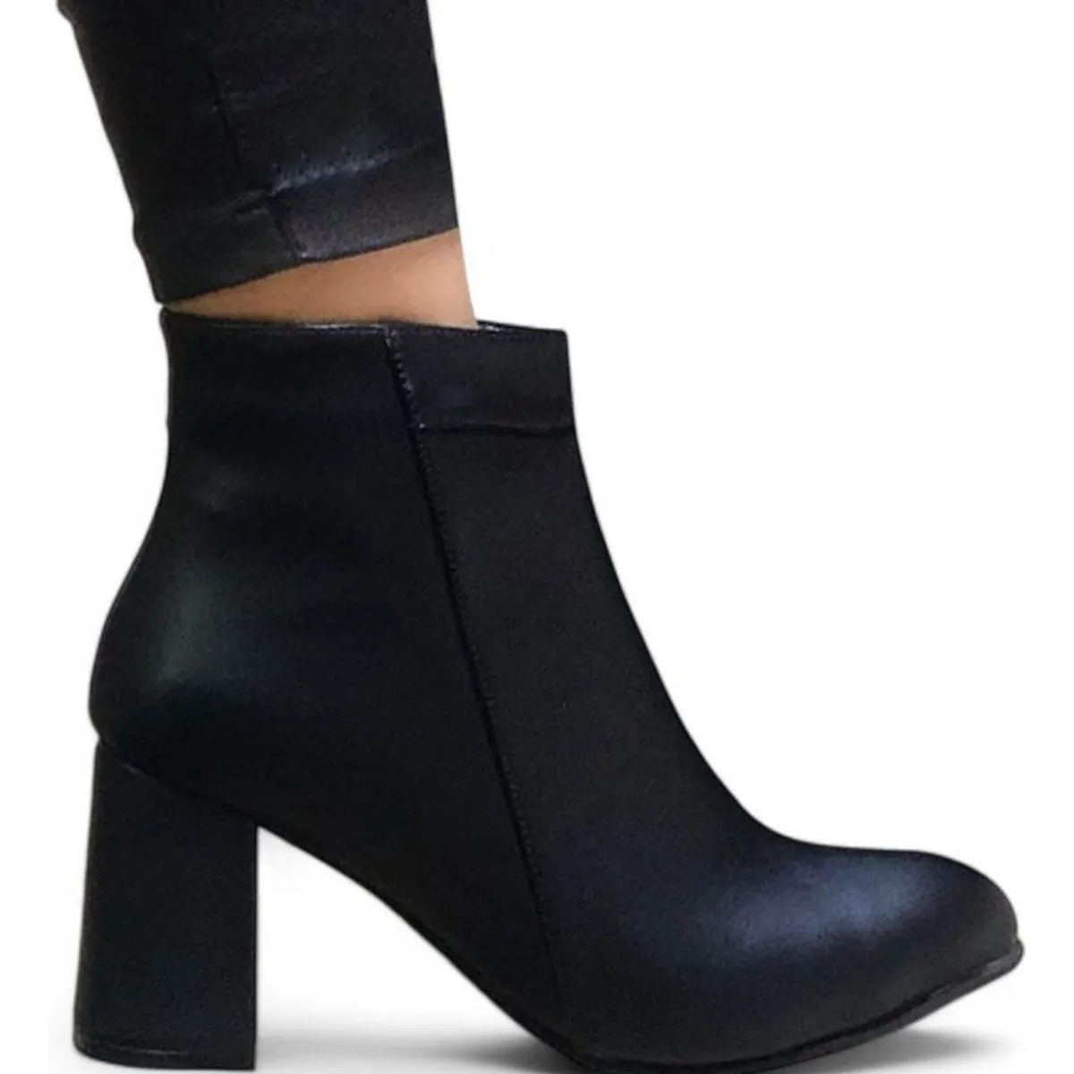 GENERICO - Botin Mujer Taco 9 Clasica 2086L-60 Color Negro