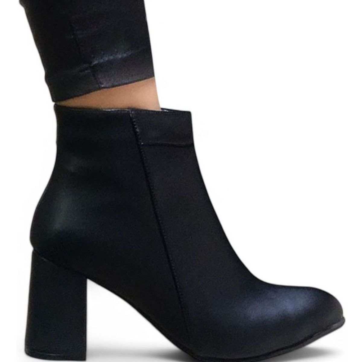 GENERICO - Botin Mujer Taco 9 Clasica 2086L-60 Color Negro