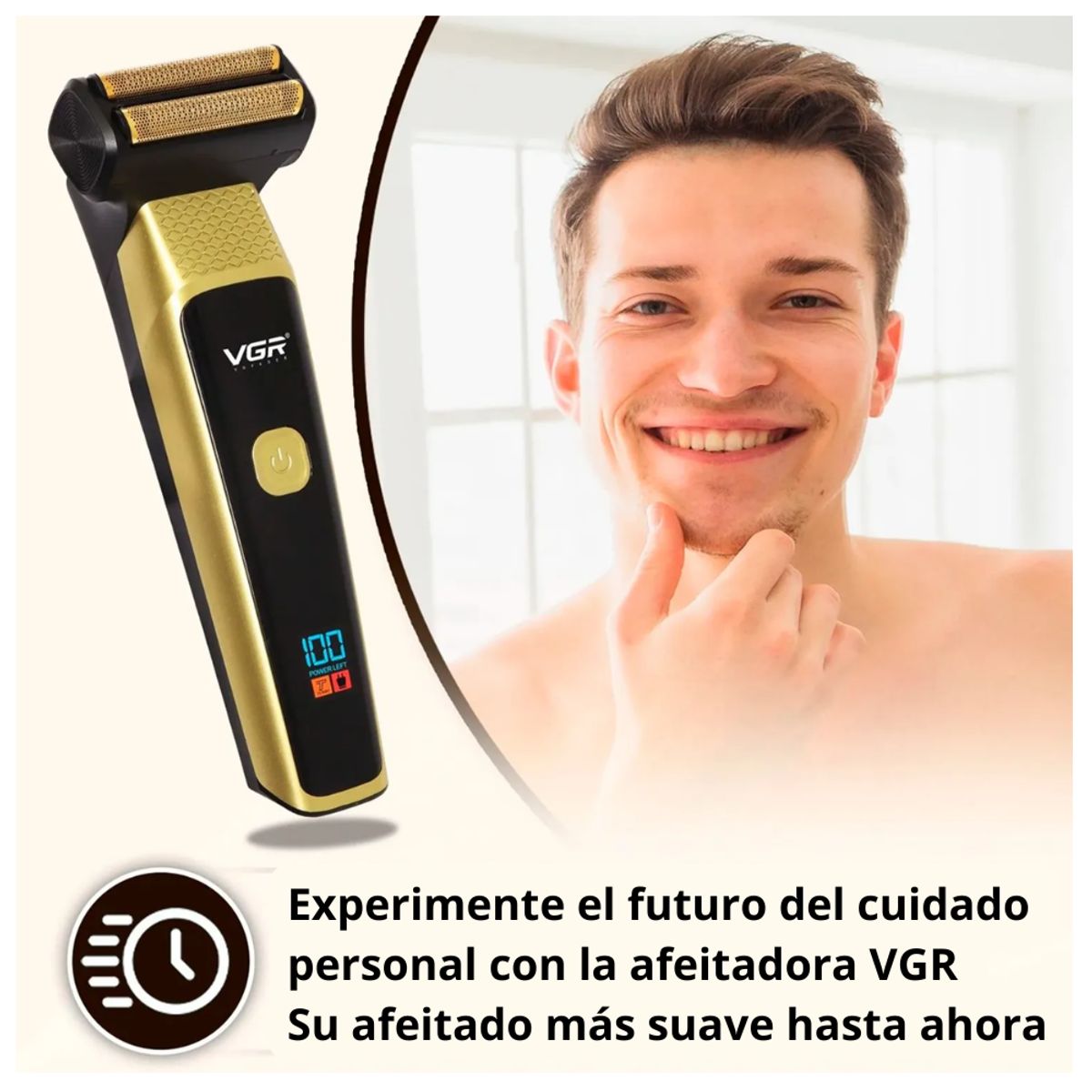 SEISA - Máquina Afeitadora Maquina Corte Cabello Inalambrico Recargable