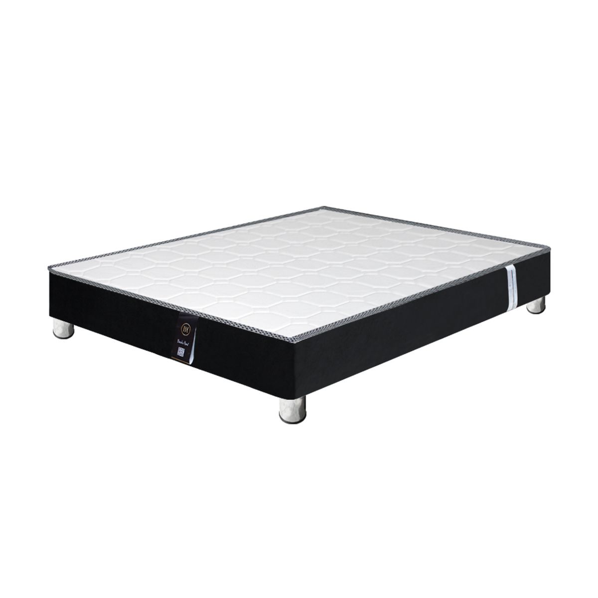 BH BARAKA HOME PREMIUM - Base de Cama Premium Sora 2 Plz - Negro