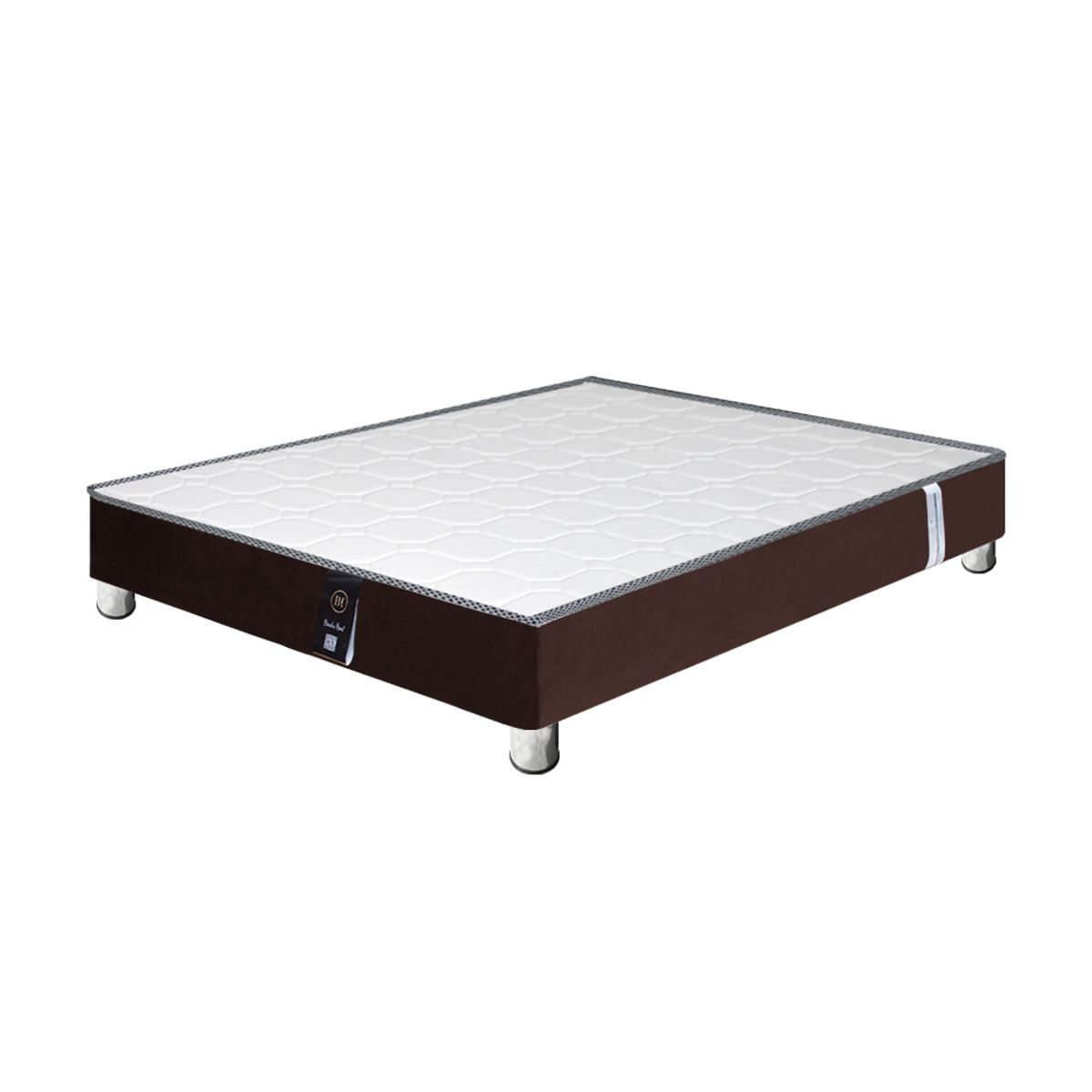 BH BARAKA HOME PREMIUM - Base de Cama Premium Sora 2 Plz - Chocolate
