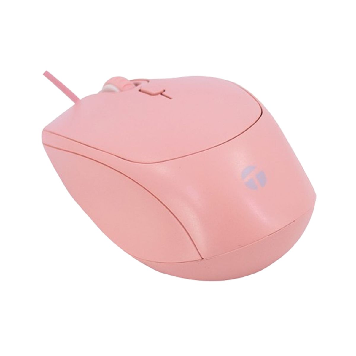 Teros - Mouse Óptico Teros Te-1226S 800-1200-1600 Dpi-Usb-4 Botones Rosado