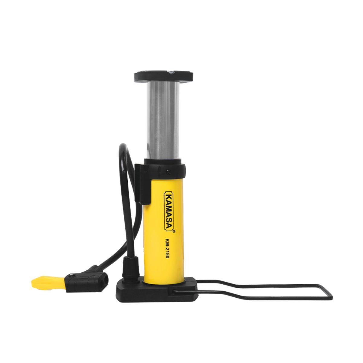 KAMASA - Inflador de pie portatil 45x180mm Kamasa