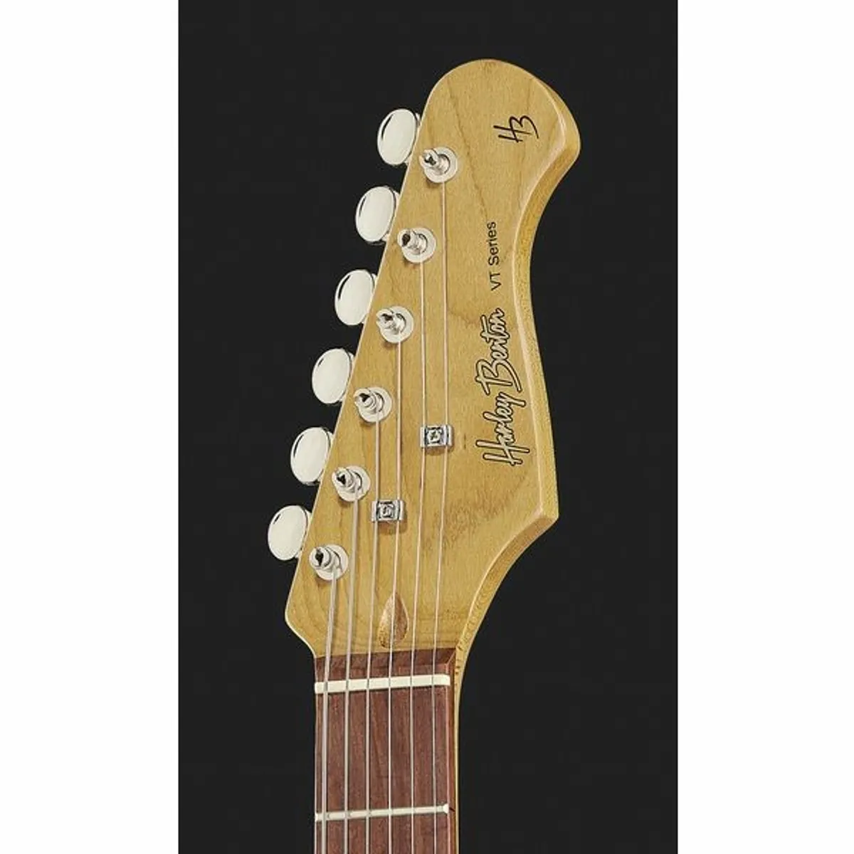GENERICO - Harley Benton Guitarra ST-62BK Hot Rod