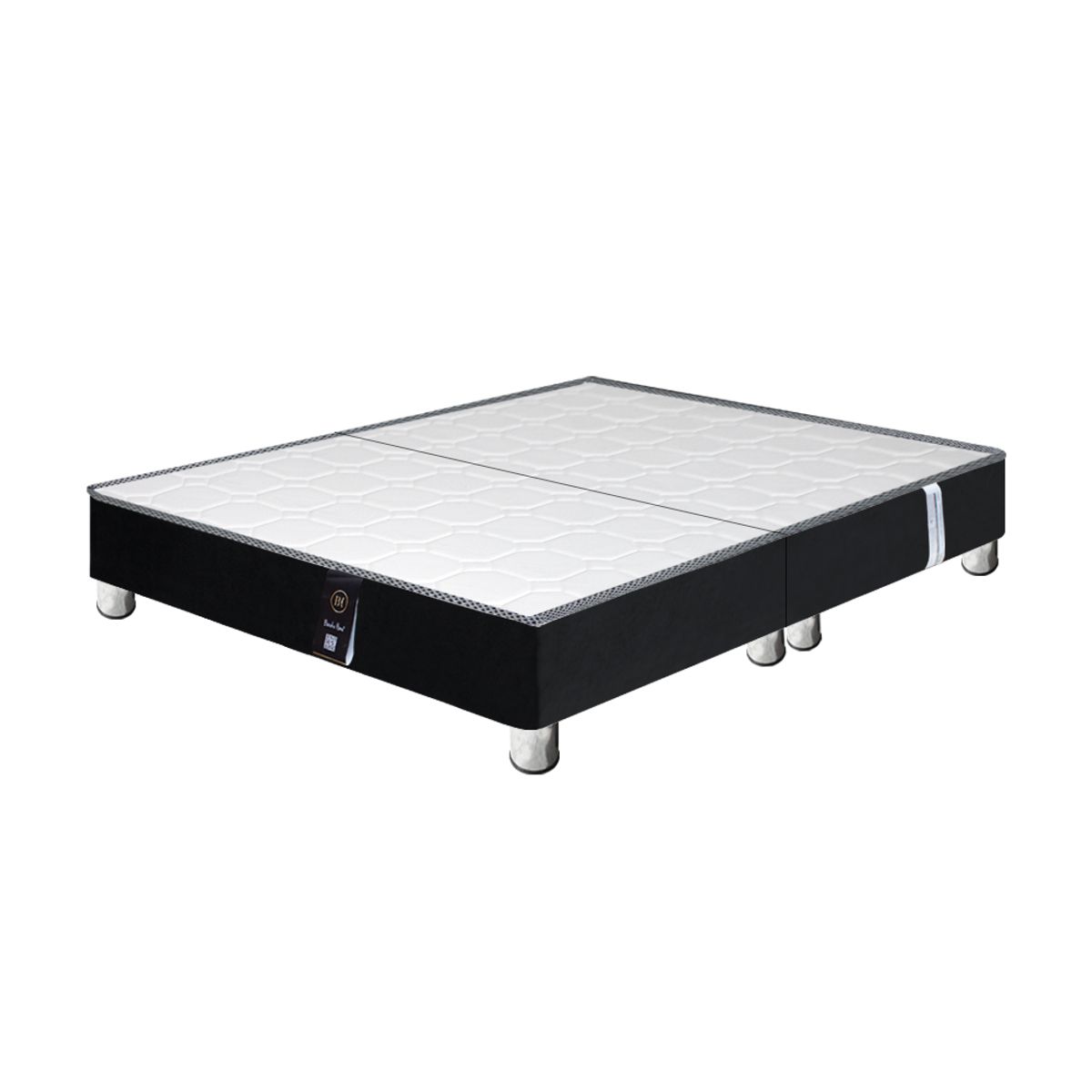 BH BARAKA HOME PREMIUM - Base de Cama Premium Sora Queen - Negro