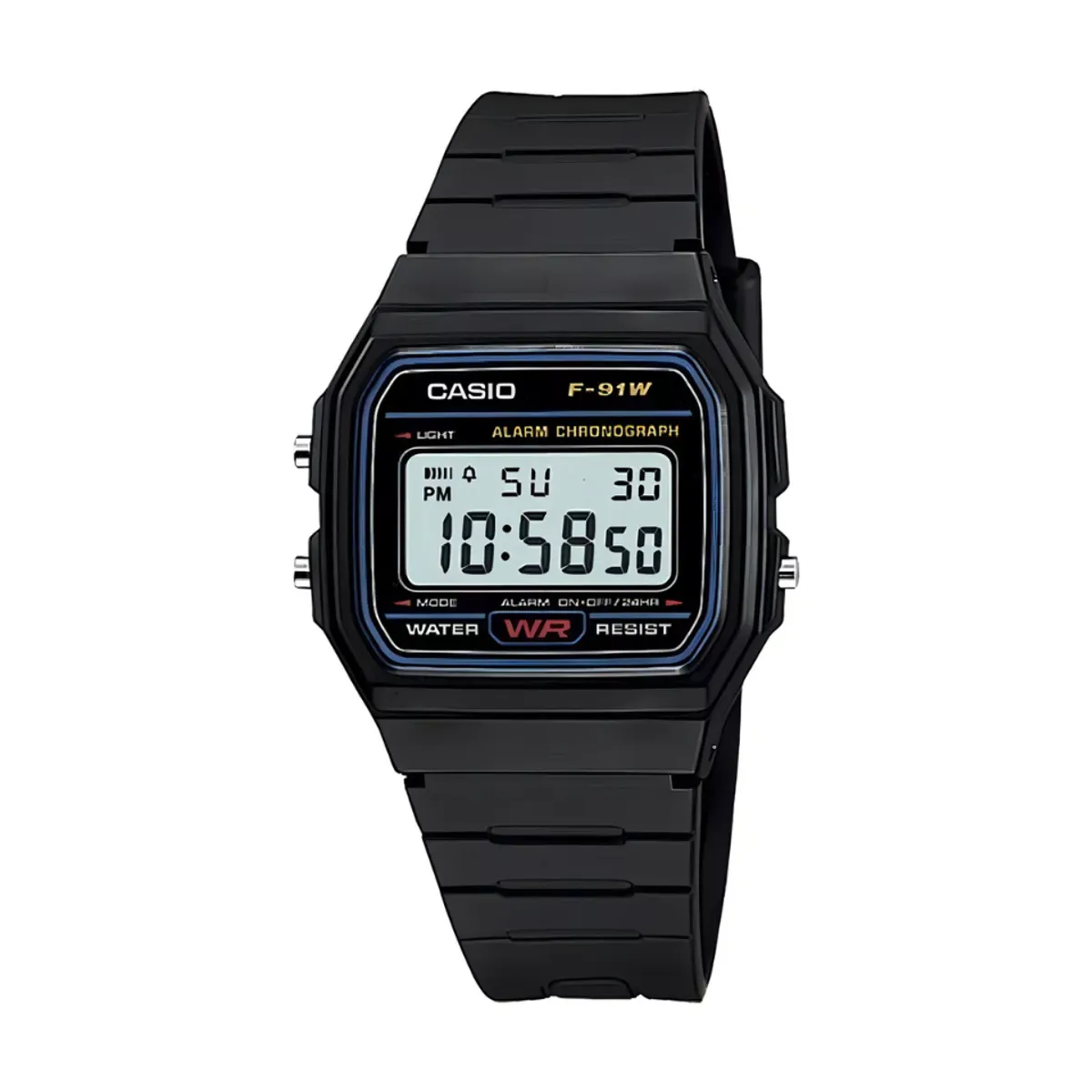 PERU IMPORTACIONES - RELOJ CASIO UNISEX F91W-1D VINTAGE CLASSIC