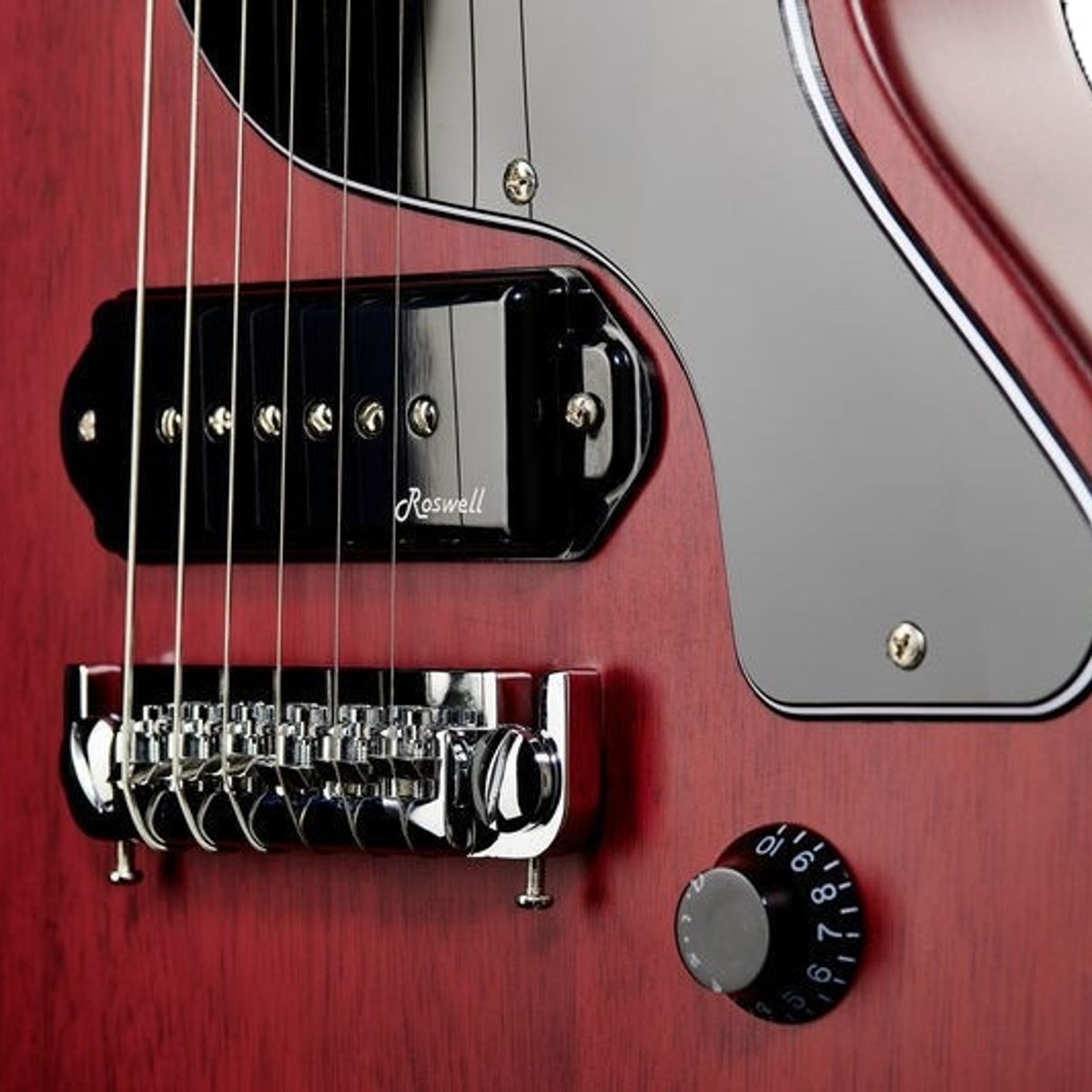 GENERICO - Harley Benton DC-Junior FAT Faded Cherry