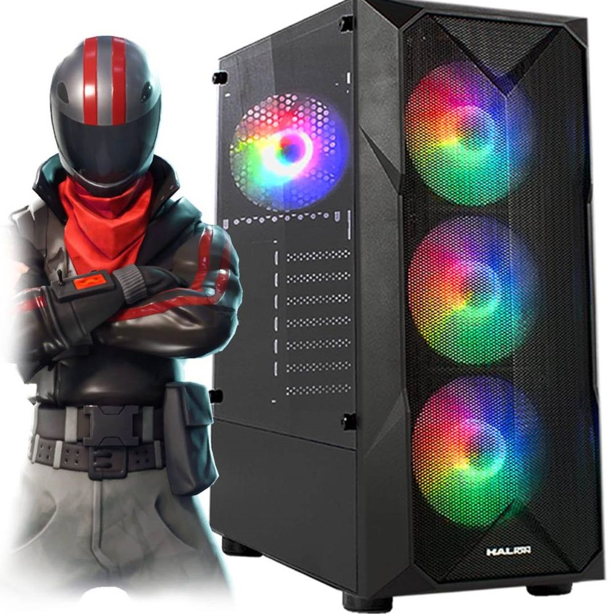 AMD - Computadora PC GAMER RYZEN 7 8700G RAM 32GB SSD 1TB RADEON 780M