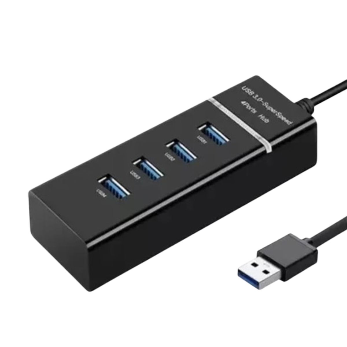 SEISA - Hub 4 Puertos Usb 30 De Alta Velocidad 5 Gbps Cqt-043
