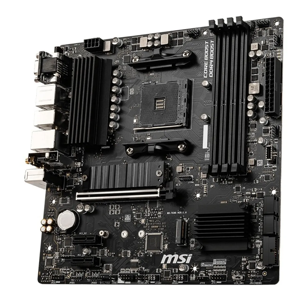 MSI - Motherboard MSI B550M PRO-VDH WIFI BLUETOOH AMD B550 AM4 Socket