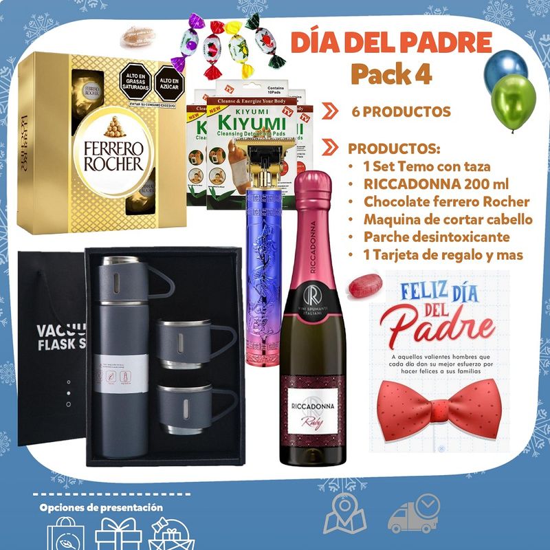 GENERICO - Regalos para el dia del padre Pack 4