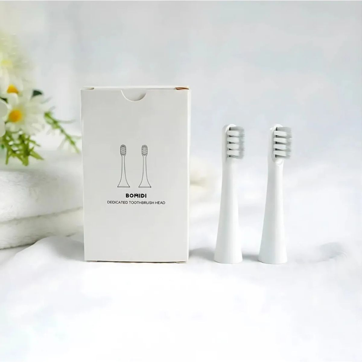 BOMIDI - Cepillo Eléctrico Bomidi T501 Recargable + Cabezales de Repuesto