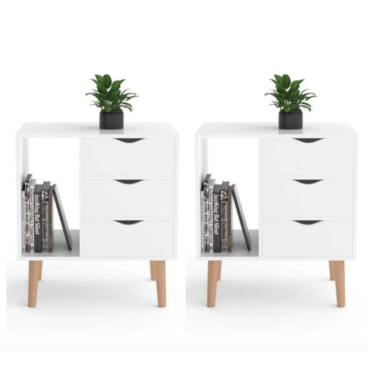 GENERICO - Combo 2 Veladores Luna - Gaudi