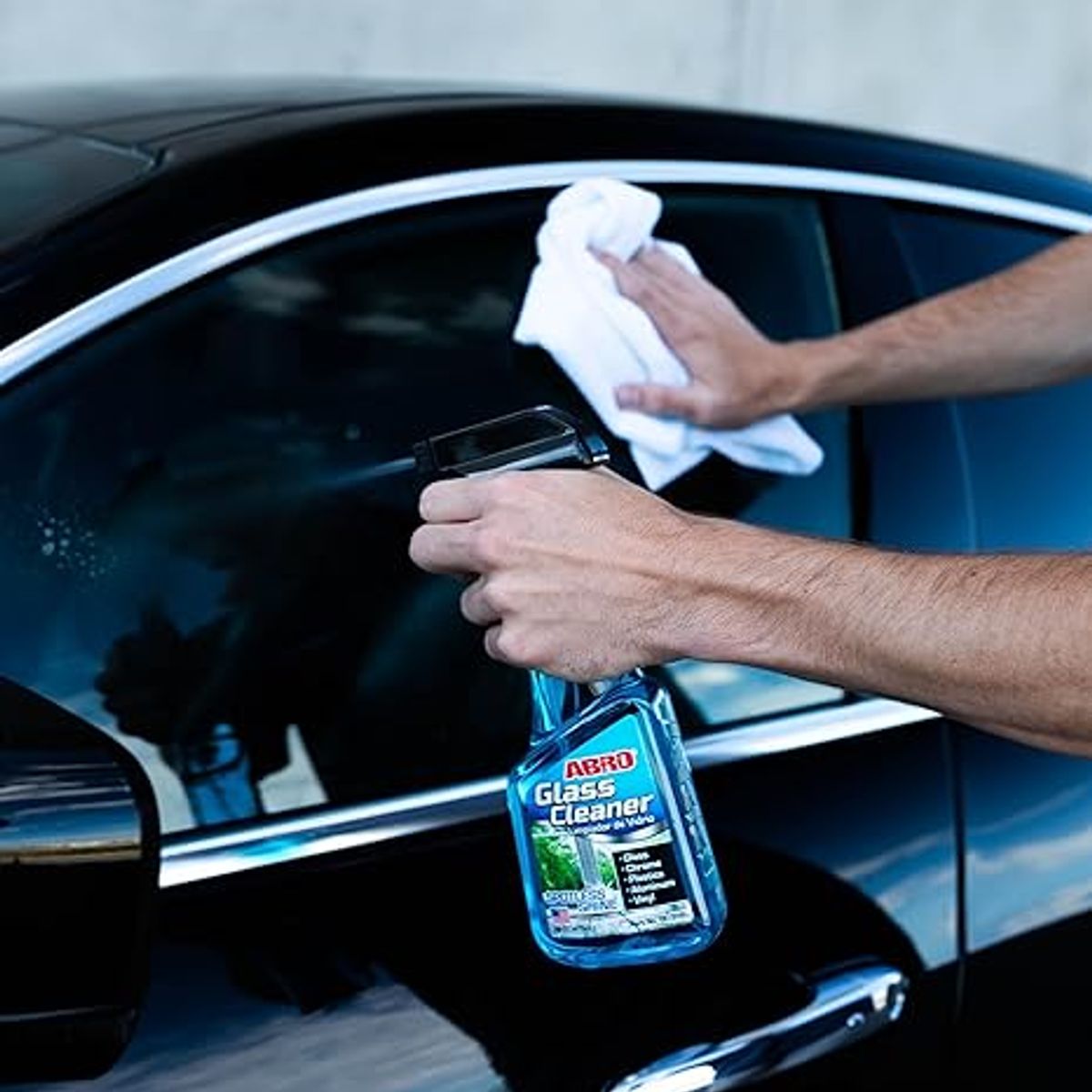 ABRO - ABRO Liquido Limpia Vidrios 473ml GC-300 + Regalo Secador