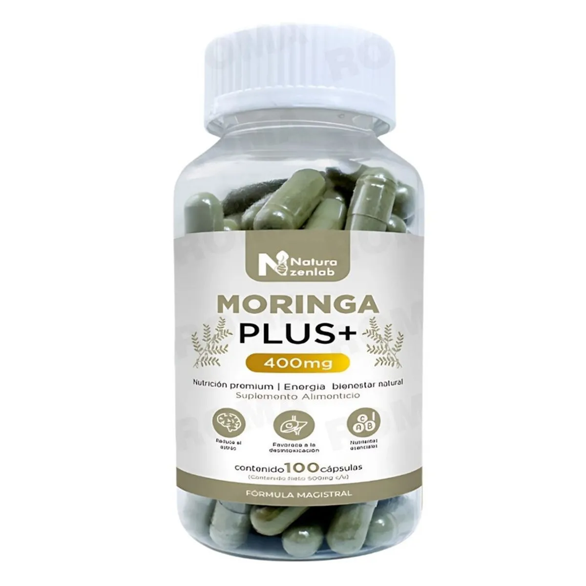 GENERICO - MORINGA PLUS+ 400MG  NATURA ZENLAB