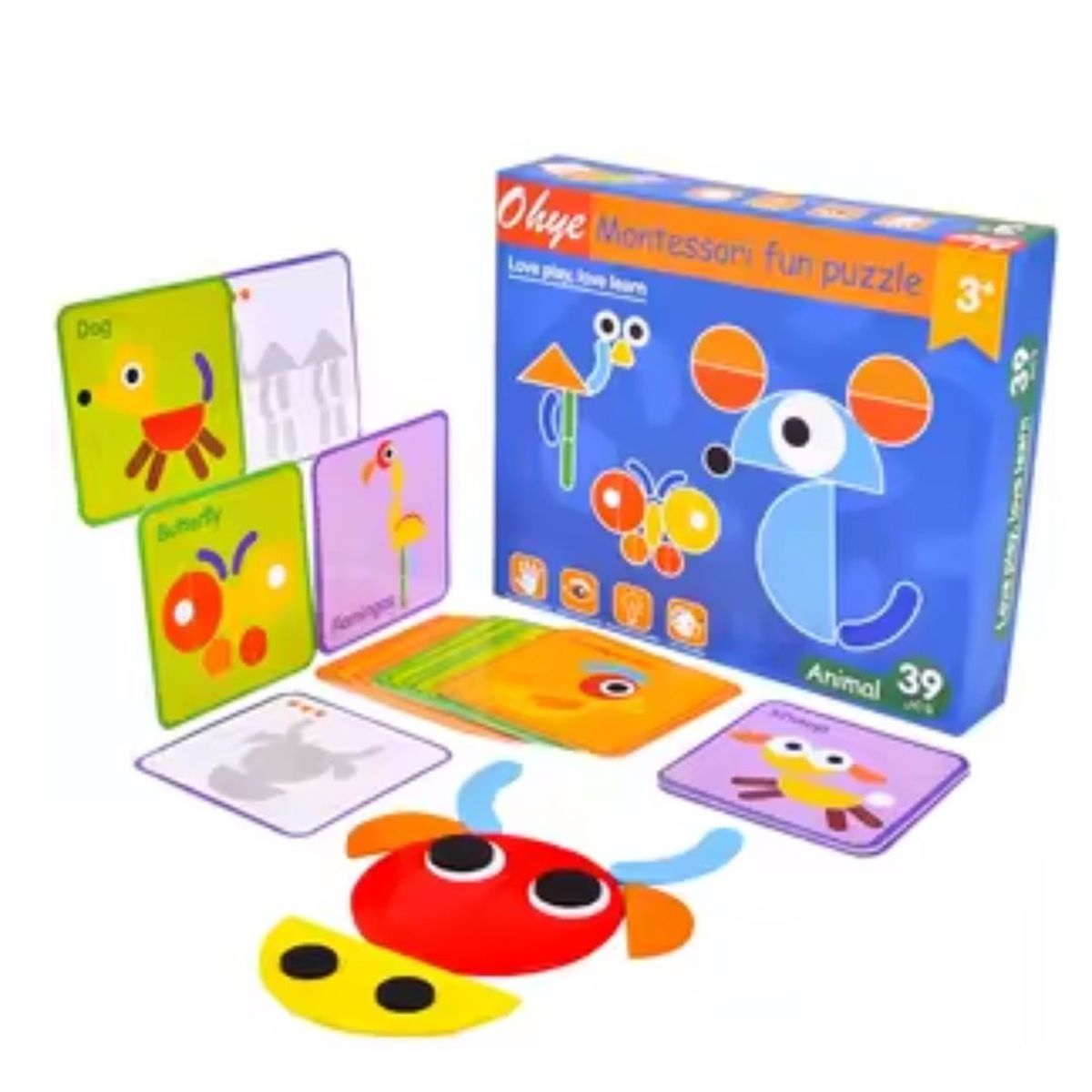 GENERICO - Rompecabeza Origami Didactico