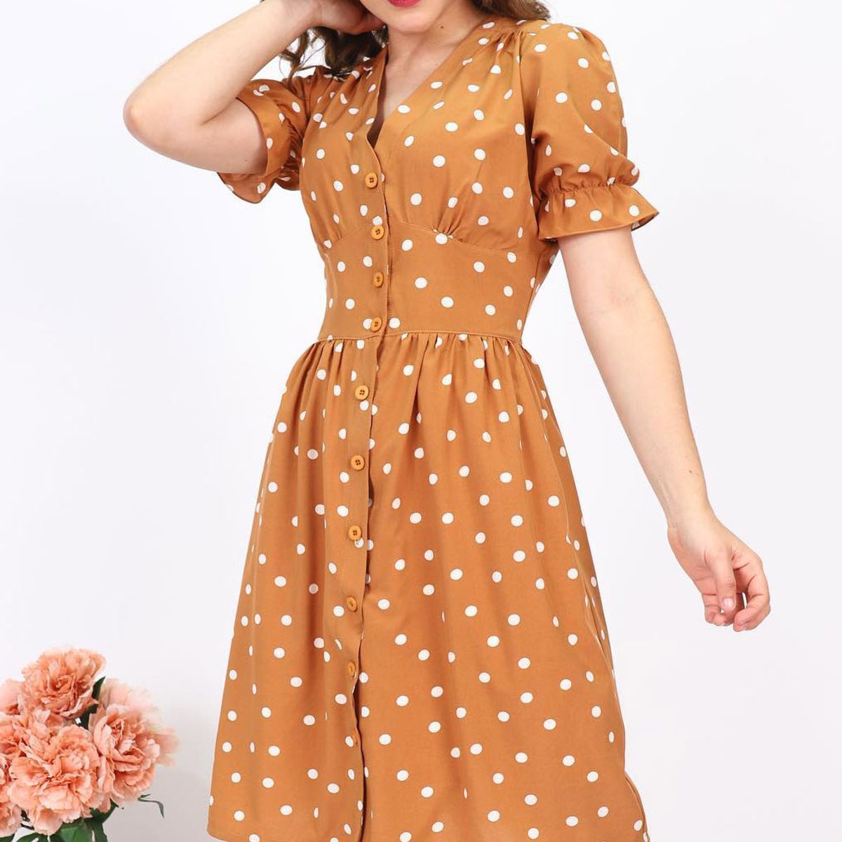 ARMA TU LOOK - VESTIDO IRINA BOLITAS POLKA DOTS VINTAGE ARMA TU LOOK