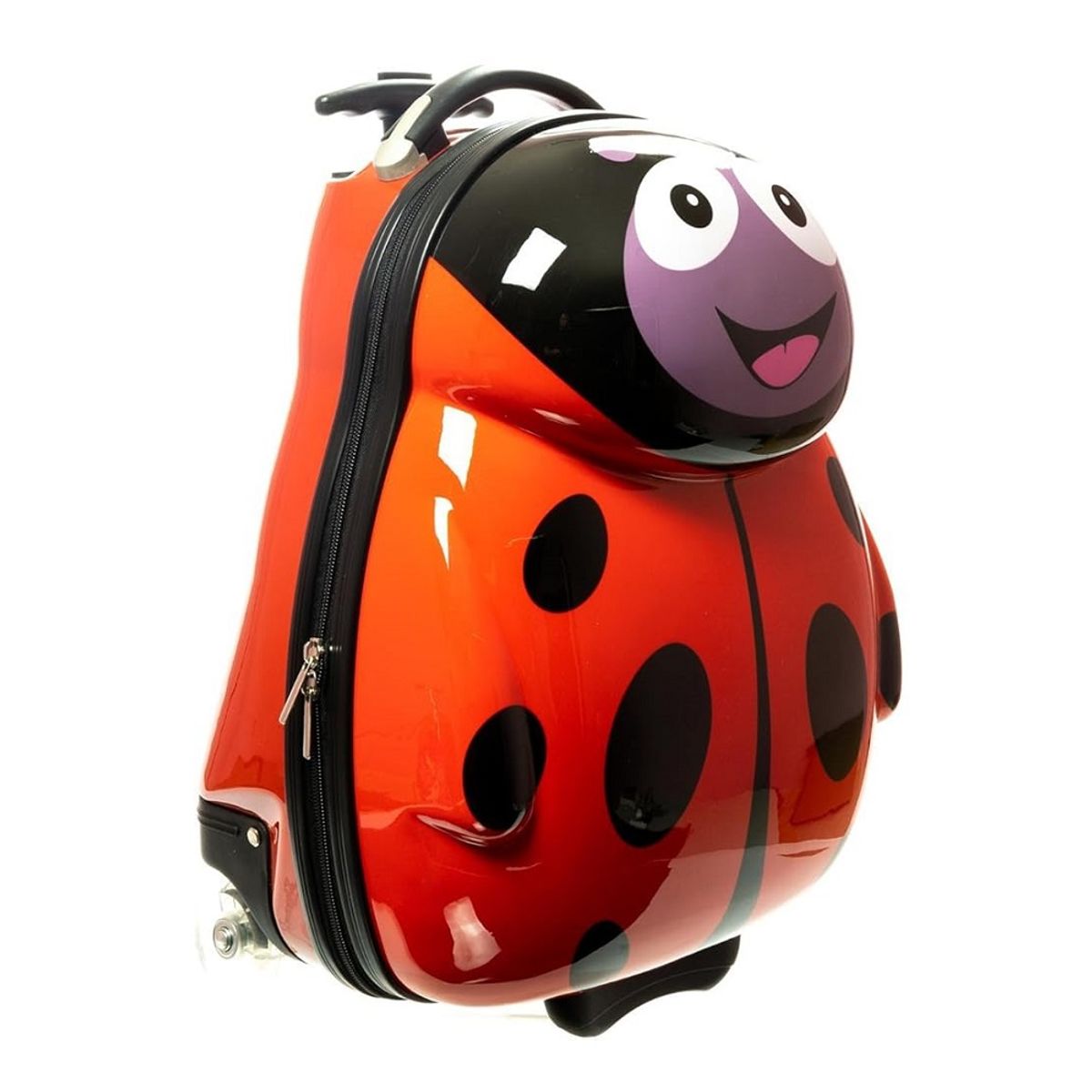 GENERICO - Maletas de viaje para niños con ruedas dibujitos