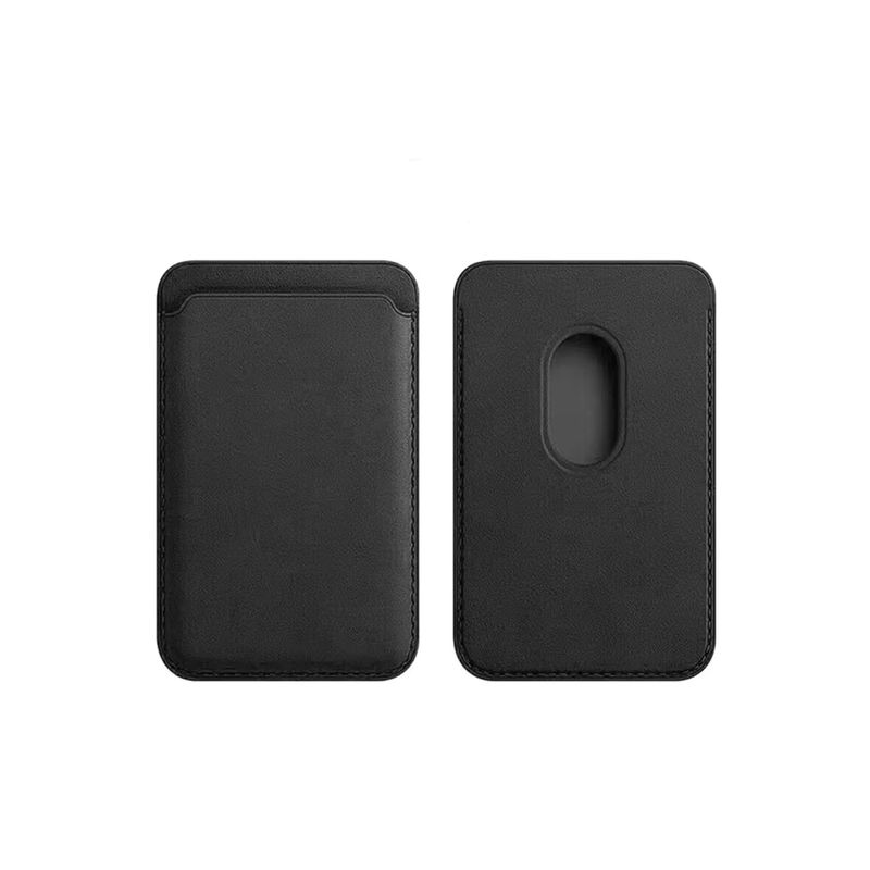 GENERICO - Tarjetero Magnético MagSafe para iPhone - Negro