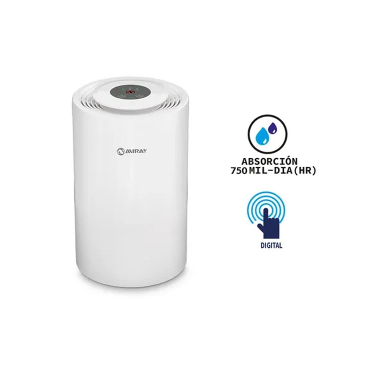 MIRAY - Deshumedecedor Miray DM-750 750 ml