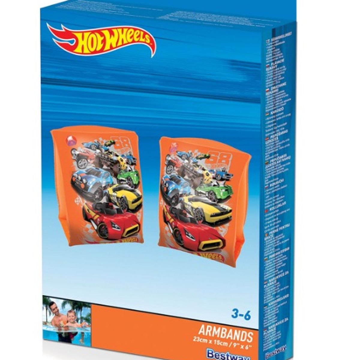 BESTWAY - Bracitos Inflables Brazalete Hotwhells Bestway