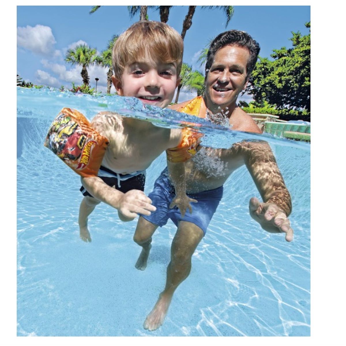 BESTWAY - Bracitos Inflables Brazalete Hotwhells Bestway