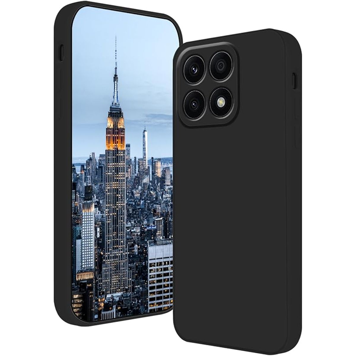GENERICO - Case Protector para Xiaomi Poco F6 Pro Silicona Negro