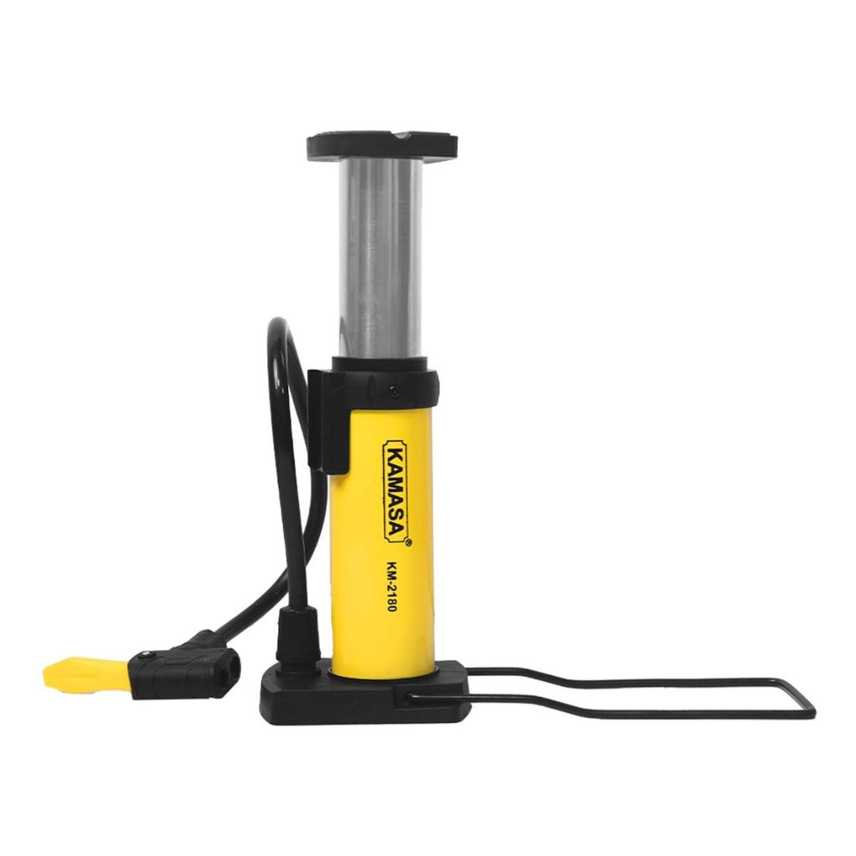 KAMASA - Inflador de pie portatil 45x180mm Kamasa