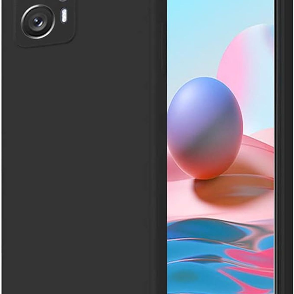 GENERICO - Case Protector para Xiaomi Poco X4 GT Silicona Negro