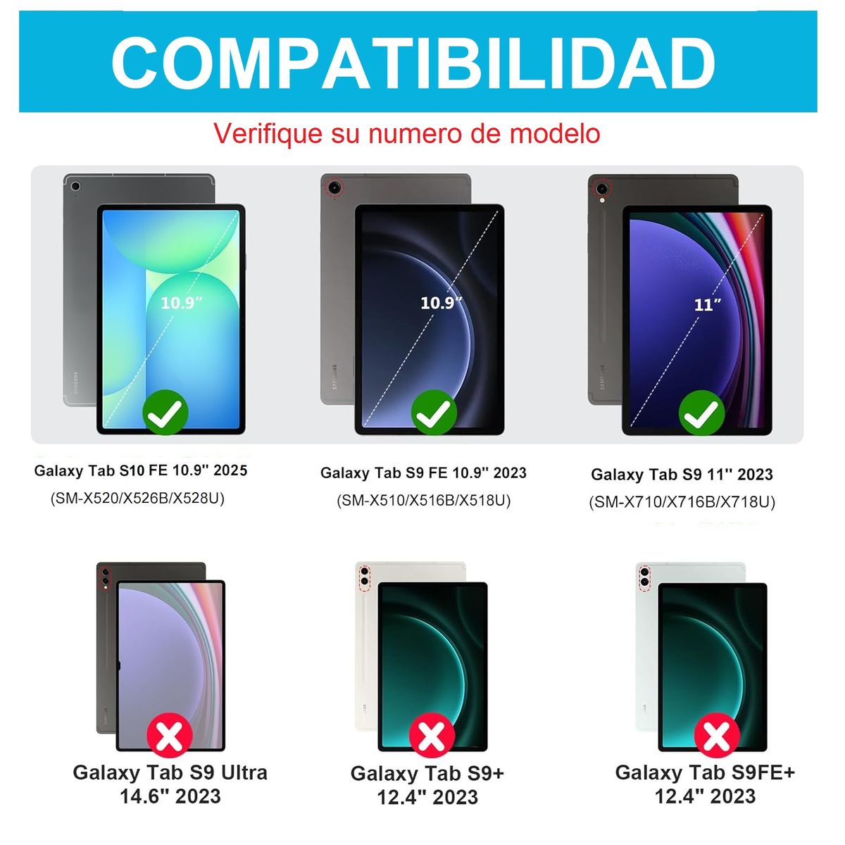 GENERICO - Mica de Vidrio Protector para Samsung Tab S10 FE 10.9 SM-X520 SM-X526