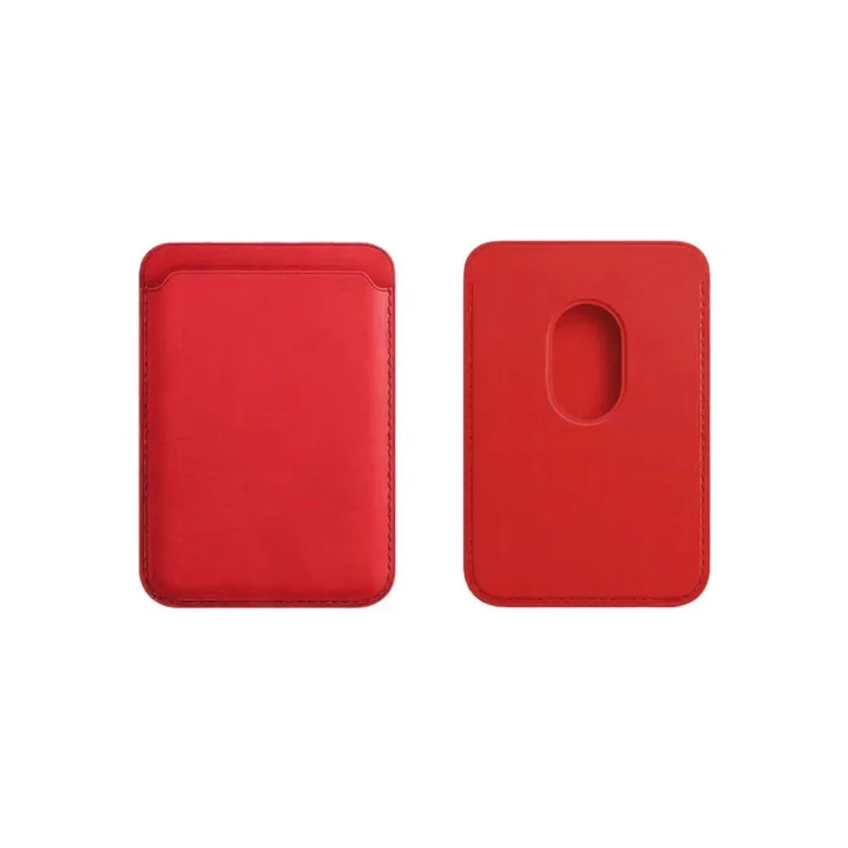 GENERICO - Tarjetero Magnético MagSafe para iPhone - Rojo