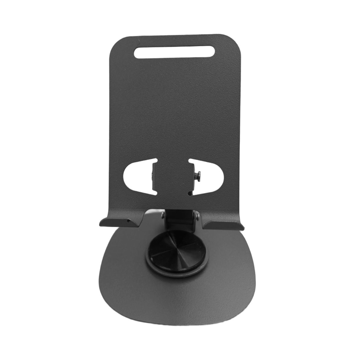 S&T - Soporte De Mesa Para Celular S&T Metal Giro 360° L-382 Gris Oscuro