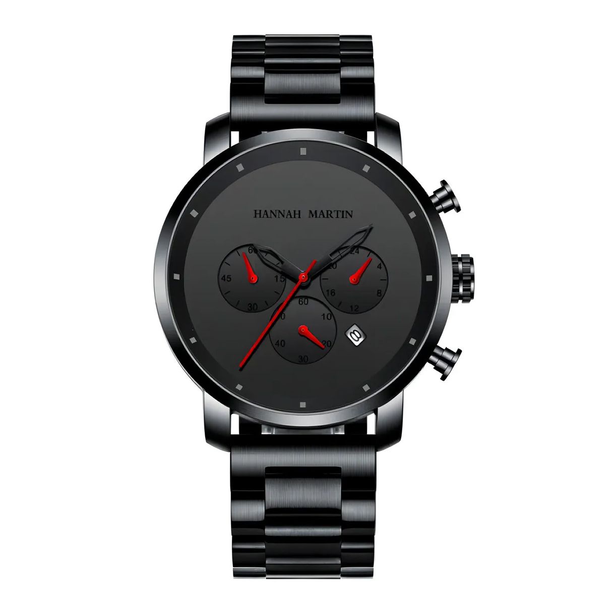 HANNAH MARTIN - RELOJ ORIGINAL HANNAH MARTIN - CASUAL NEGRO  HAN-72