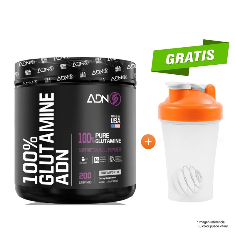 ADN - Glutamina ADN Nutrition 500 gramos Americana