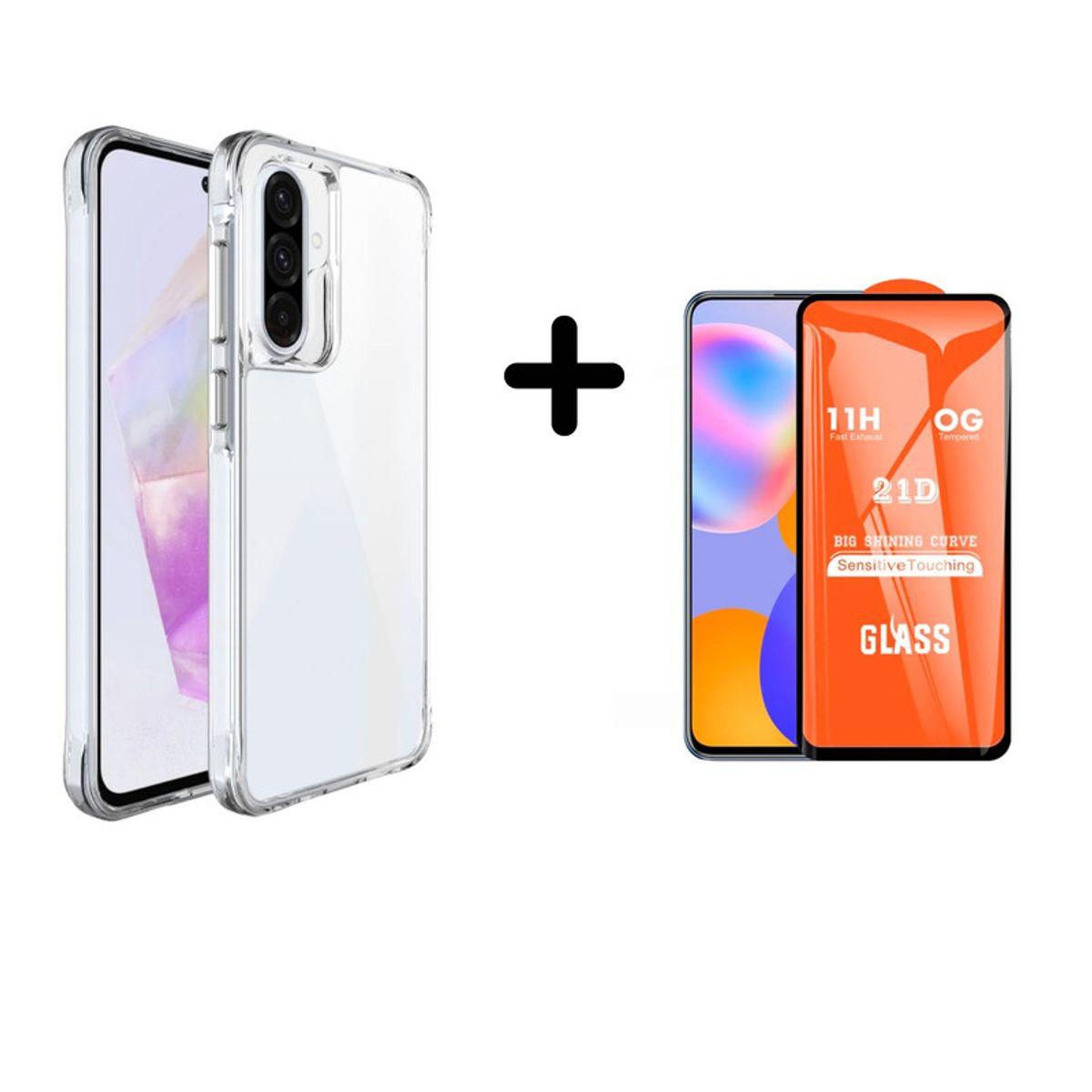 SPACE - Case Space Para Samsung A56 + Mica de Vidrio
