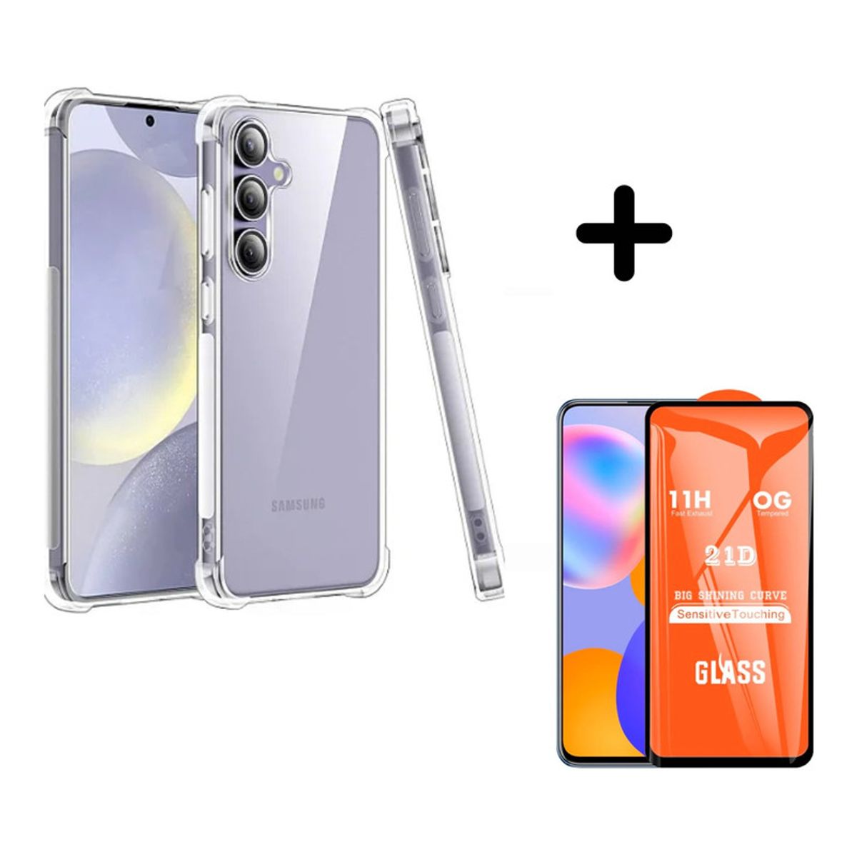 SPACE - Case Space Para Samsung S24 FE + Mica de Vidrio