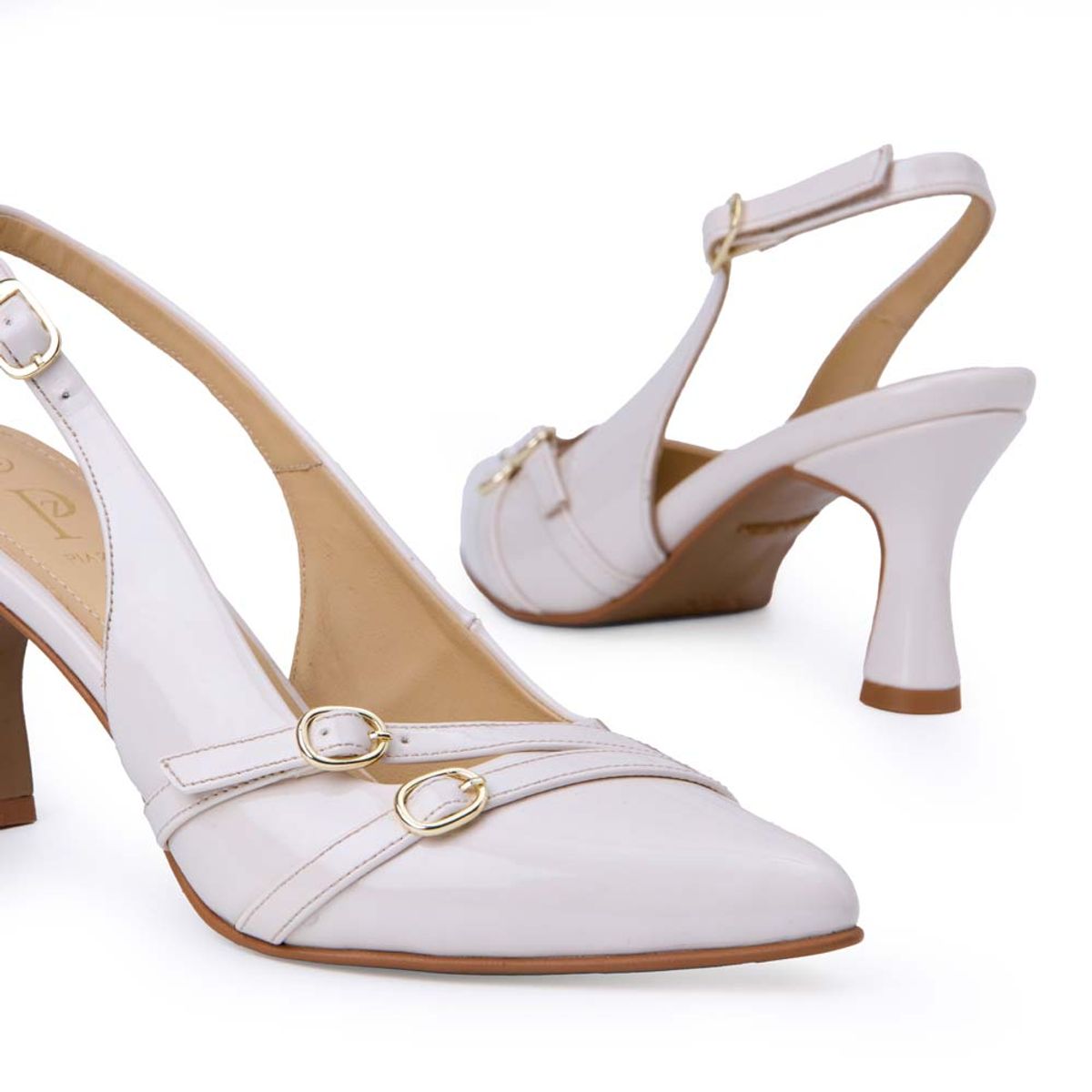 Piazza - Zapato Stiletto Casual MARC-2526 Hueso Piazza