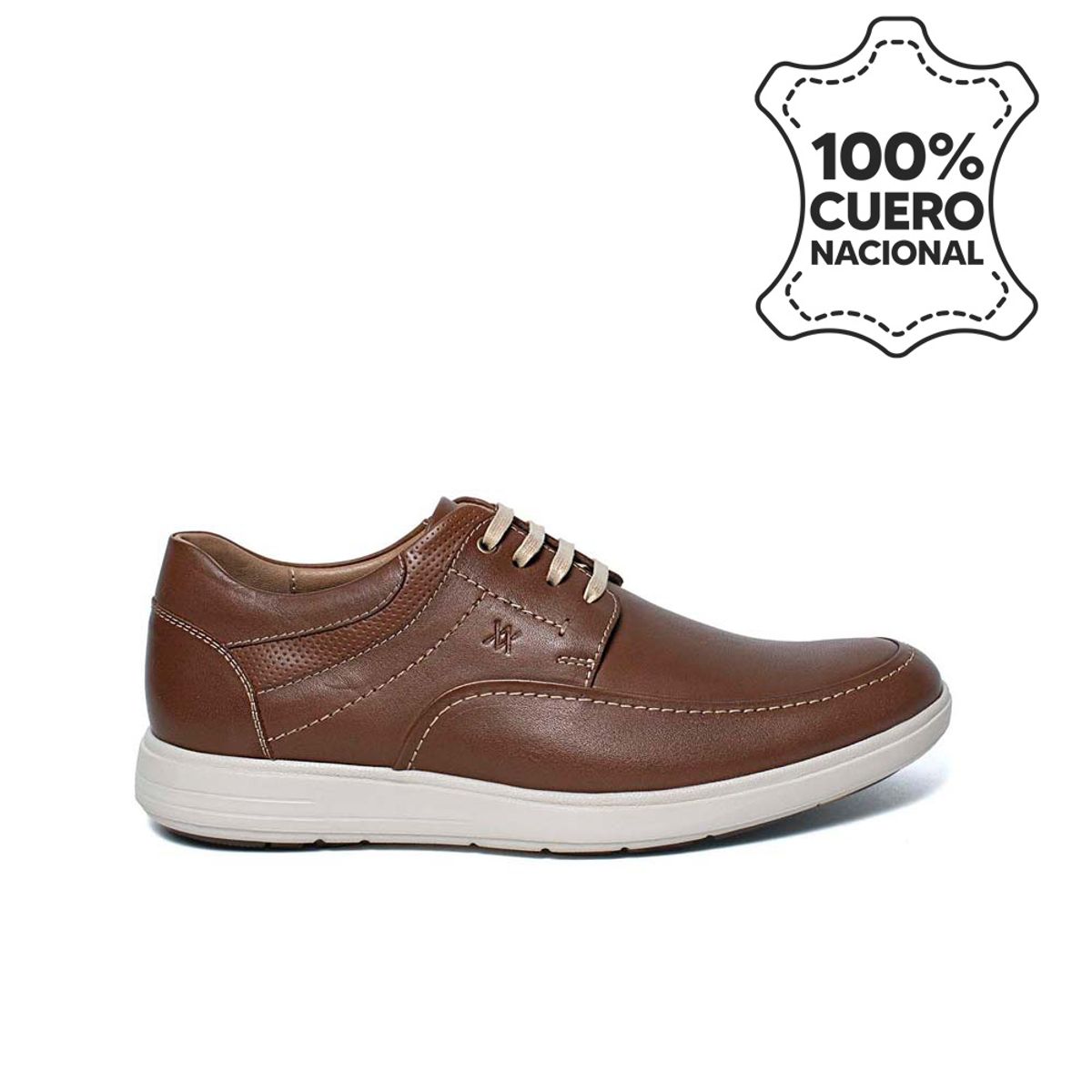 VIALE - Zapato Derby Casual ANGELO-2529 Toffe Viale Homme Cuero