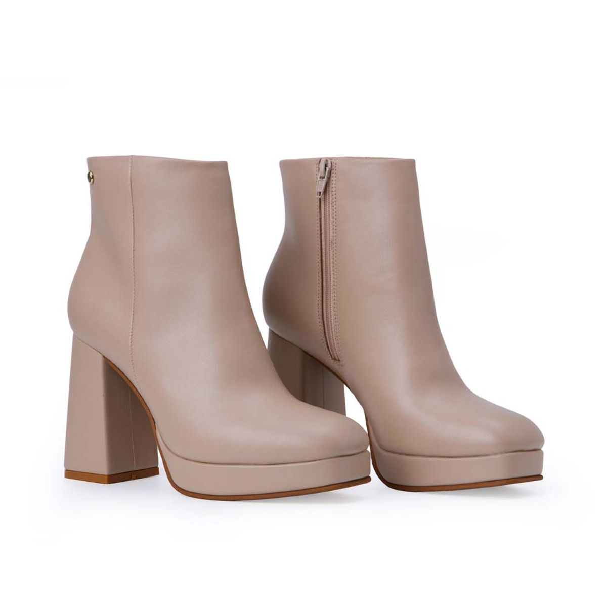 Piazza - Botín Casual WAL-2545 Beige Piazza