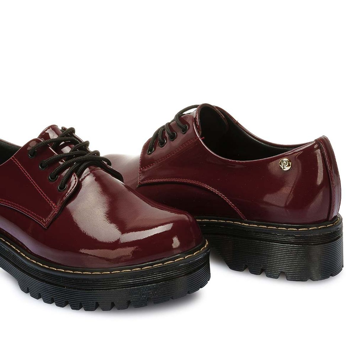 Piazza - Zapato Derby Casual WAL-2551 Vino Piazza
