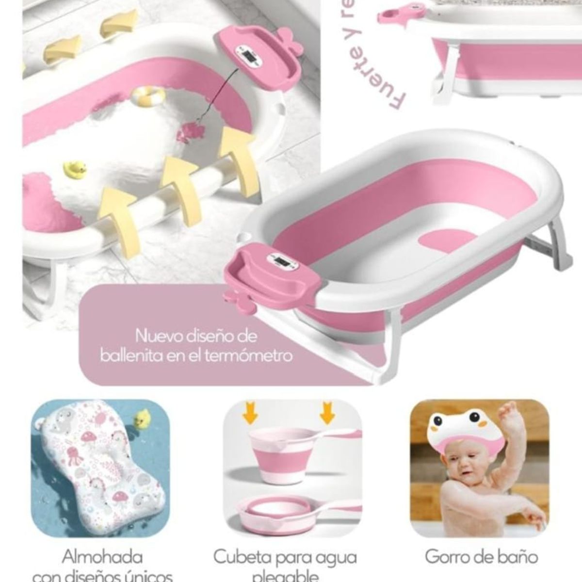 CAM - BAÑERA  MAUI ROSADA DIGITAL